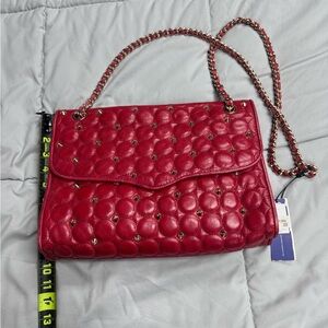 Rebecca Minkoff Italian Leather with Gold Studs